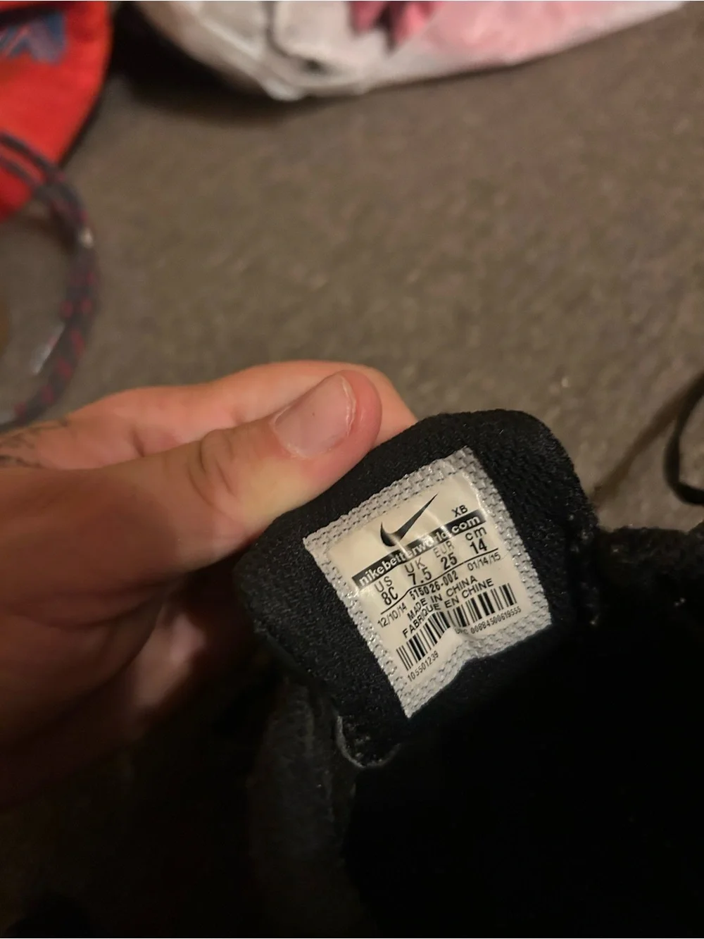 Nike Kids Black Shox Sneakers